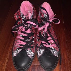 Converse All Star Chuck Taylor Red & Pink Sneakers